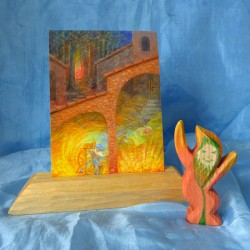 Postcard Holder - Chiselled