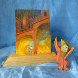 Postcard Holder - Chiselled