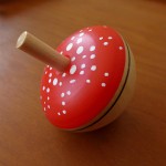 Mader Toadstool Egg Spinning Top