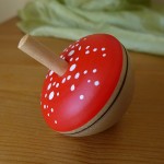 Mader Toadstool Egg Spinning Top