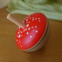 Mader Toadstool Egg Spinning Top
