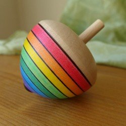 Mader Rainbow Egg Spinning Top