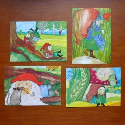 Postcard Set - Gnomes 