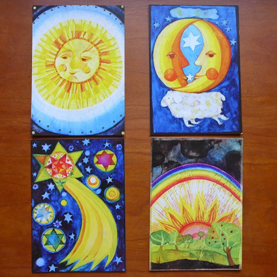 Sky Gazer Postcards (4pcs)