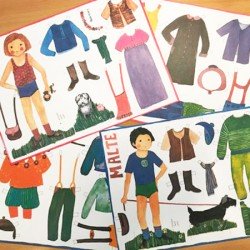 Lena & Malte Paper Dolls
