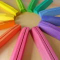 Postcard Holders - Colour Wheel 