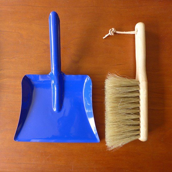 Child's Dust Pan and Brush - Large
