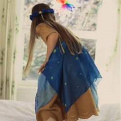Sarah's Silks Fairy Skirt - Starry Night