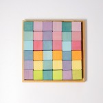 Grimms 36 Cubes Puzzle - Pastel