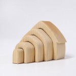 Grimms Stacking House - Natural 