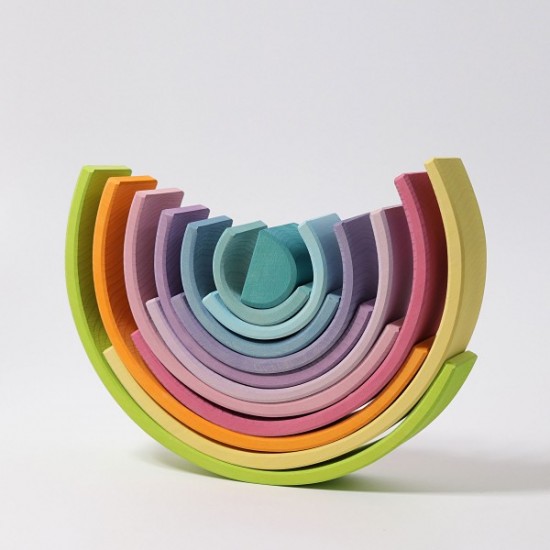 Grimms 12 Piece Tunnel - Pastel 