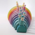 Grimms 12 Piece Tunnel - Pastel 