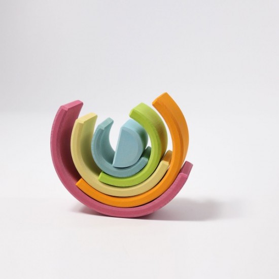 Grimms 6 Piece Tunnel - Pastel 