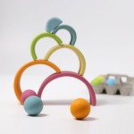 Grimms 6 Piece Tunnel - Pastel 