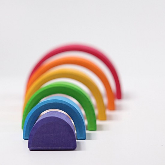 Grimms 6 Piece Tunnel - Rainbow