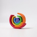 Grimms 6 Piece Tunnel - Rainbow