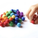 Treasures From Jennifer Rainbow Wool Balls