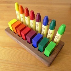 Treasures from Jennifer Walnut Crayon Stand 8 + 8 - stand only