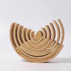 Grimms 12 Piece Tunnel - Natural