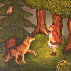 Little Red Riding Hood Waldorf Puzzle