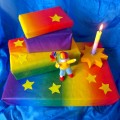 Tissue Paper Rainbow Ombre