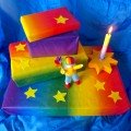 Tissue Paper Rainbow Ombre