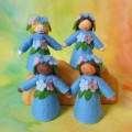 Ambrosius Fairy Forget Me Not on Head