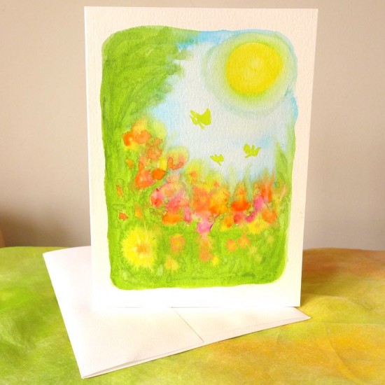 Aquarelle Greeting Card & Envelope 10pcs