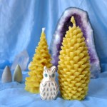 Beeswax Candle - Pine Cone 
