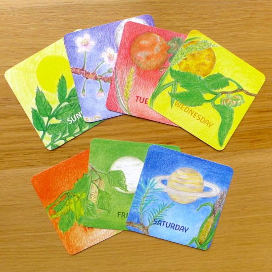 Season Table Cards - Days of the Week