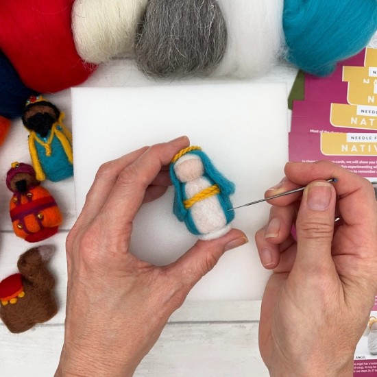 Needle Felting Kit - Nativity Set