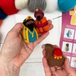 Needle Felting Kit - Nativity Set
