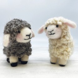 Needle Felting Kit - Spring Lambs
