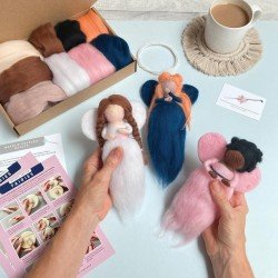 Needle Felting Kit - Fairies