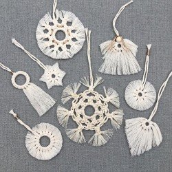Macrame Kit - Christmas Decorations
