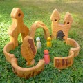 Bikeho Village Play Set - 8 pcs