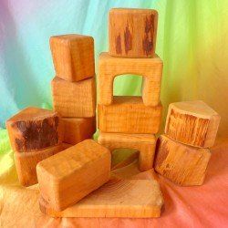 Bikeho Kindergarten Play Blocks - 14 pcs