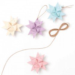 Frobel Paper Stars - Pastel