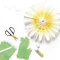 Paper Bag Flowers Daisy Love