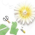 Paper Bag Flowers Daisy Love