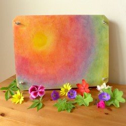 Plywood Flower Press Large 
