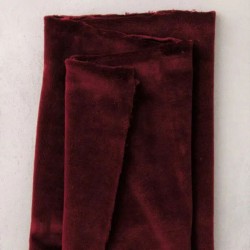 Velour Dark Red