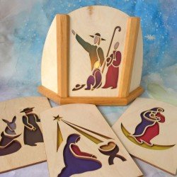 Nativity Transparency Set 