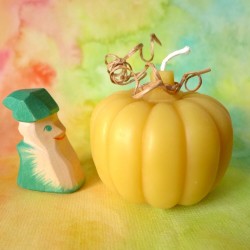 Dipam Beeswax Candle - Pumpkin