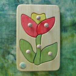 Flower Peg Puzzle