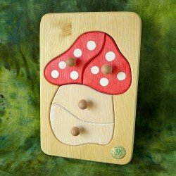 Toadstool Peg Puzzle