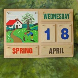 Perpetual Wall Calendar 