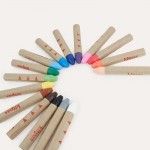 Kitpas Crayons - Rice Bran Wax Window Crayons 16 pcs