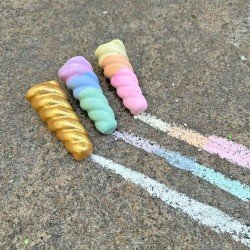 Twee Handmade Sidewalk Chalk - Unicorn Horns