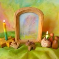 Handcarved Waldorf Standing Frame (a6 portrait)